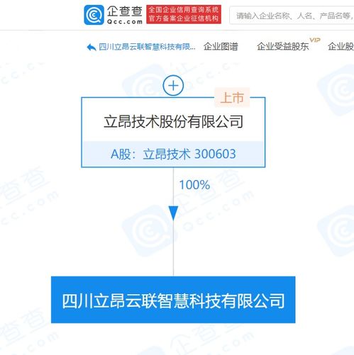 立昂技術成立云聯智慧科技公司，注冊資本1億元布局信息系統集成服務